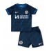 Maillot de foot Chelsea Extérieur vêtements enfant 2023-24 Manches Courtes (+ pantalon court)
